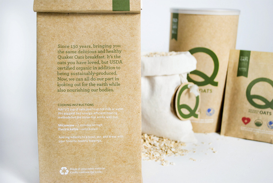 Quaker Oats Packaging amj design